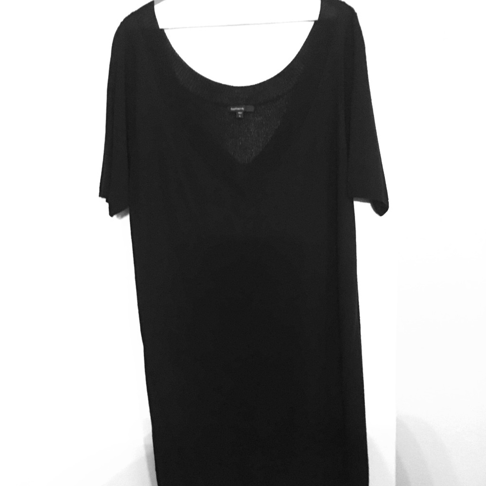 Gap Maternity Black Short Sleeved Sweater XL
